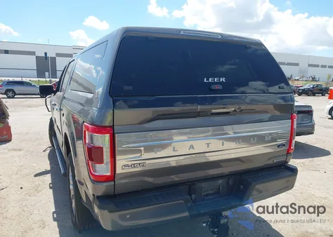 2022 Ford F150 Platinum из США, поврежденный, VIN 1FTFW1E8XNFA93868